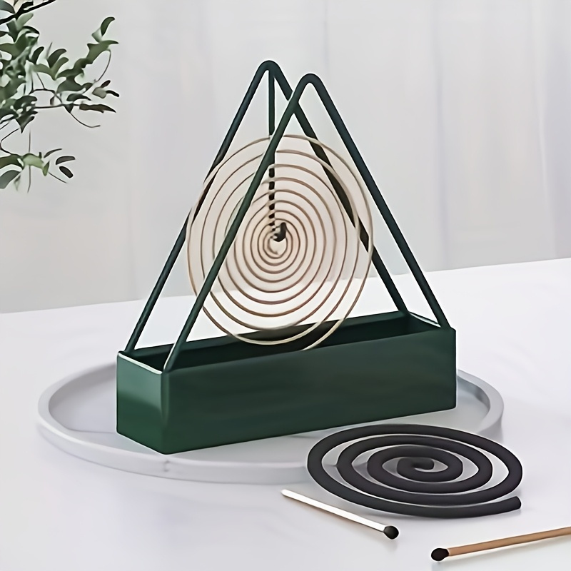 Tulsi Holy Basil - Porta Spirale Antizanzare Triangolare - Raccoglitore