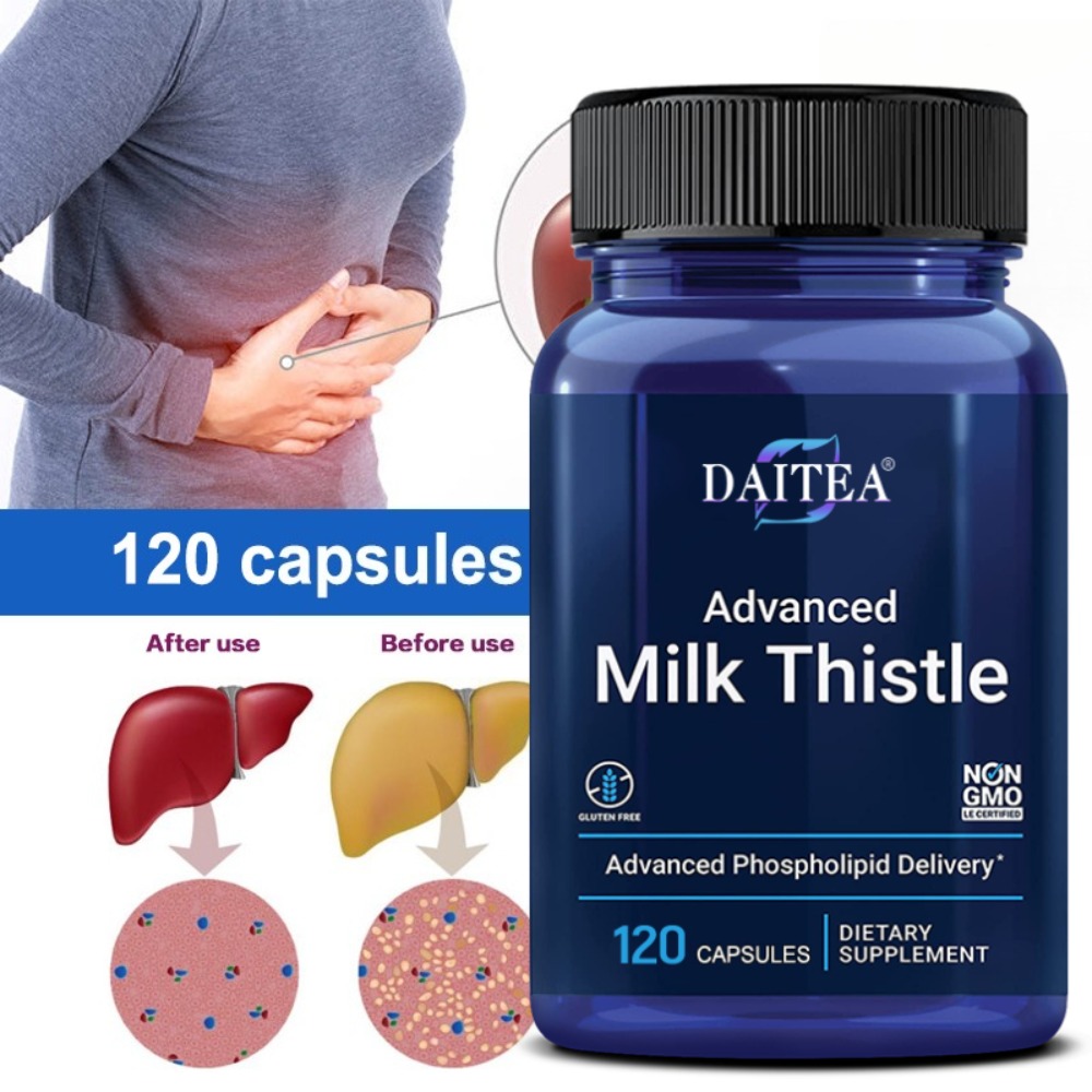 Milk Thistle Silymarin - Milk Thistle Avanzato, Silymarin, 120 Softgel,