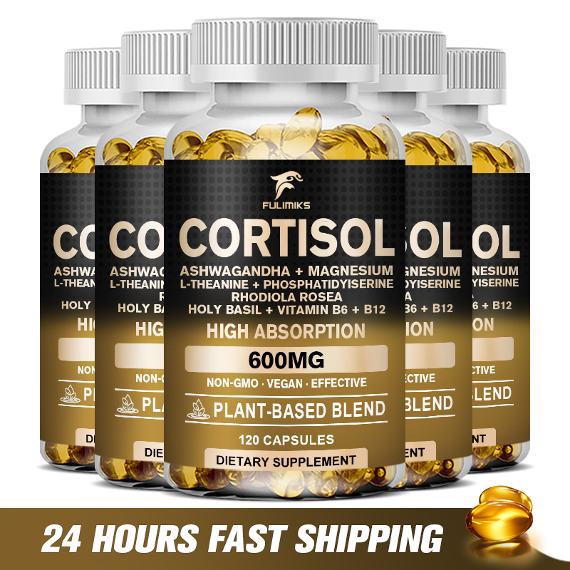 Tulsi Holy Basil - Supplemento Cortisol, Equilibrio ormonale, Magnesio, Ashwagandha,